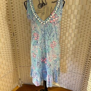 Lilly Pulitzer Camilla Dress Blue Ibiza Now You See Me.